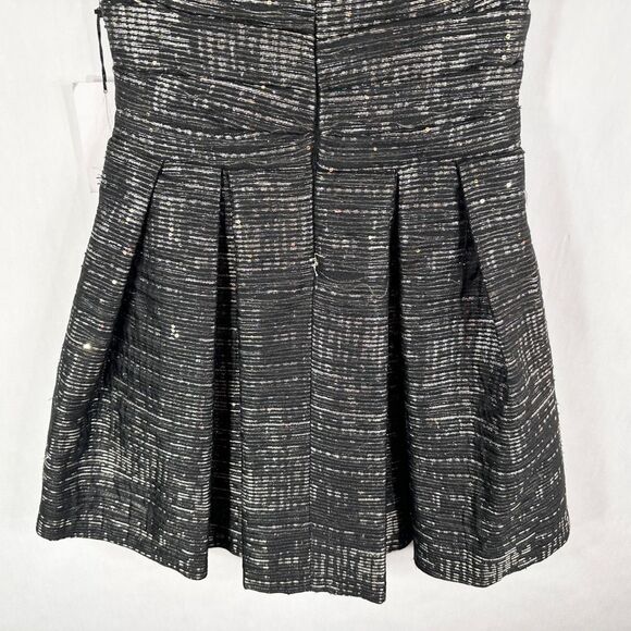 Bailey 44 Size 0 Dress Keep On Dreaming Metallic Silver Gray Sequins NWT 1458 - Picture 7 of 10